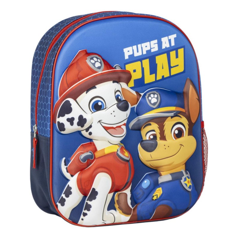 Paw Patrol Pups at Play 3D backpack, bag 31 cm