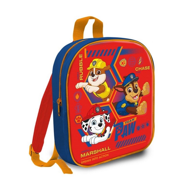 Sac à dos rouge Paw Patrol, sac 29 cm