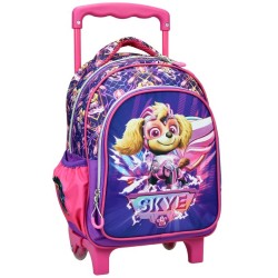 Paw Patrol Skye rolling kindergarten backpack, bag 30 cm