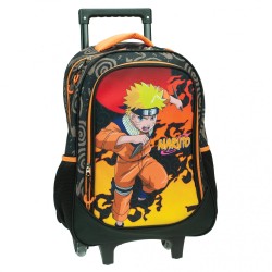 Cartable à roulettes Naruto Fire, sac 46 cm