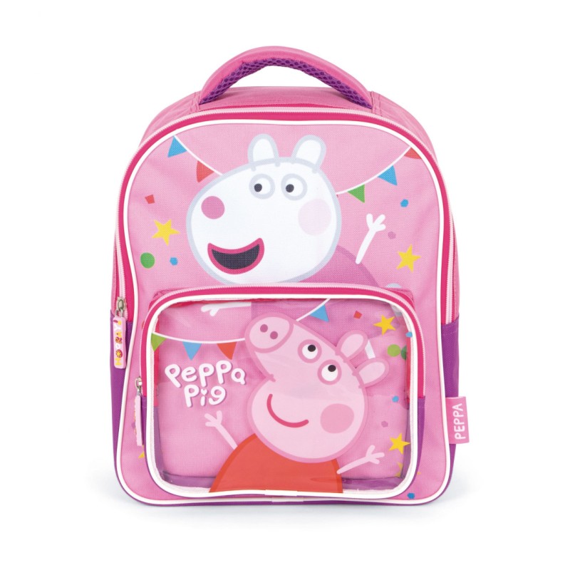 Sac à dos de fête Peppa Pig, sac 30 cm