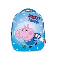 Sac à dos Peppa Pig Rocket 3D, sac 32 cm