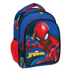 Spiderman Blue backpack, bag 30 cm