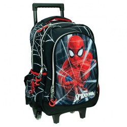 Spiderman Dangled rolling school bag, 46 cm bag