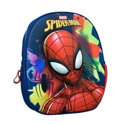 Sac à dos Spiderman Splotch 3D, sac 34 cm