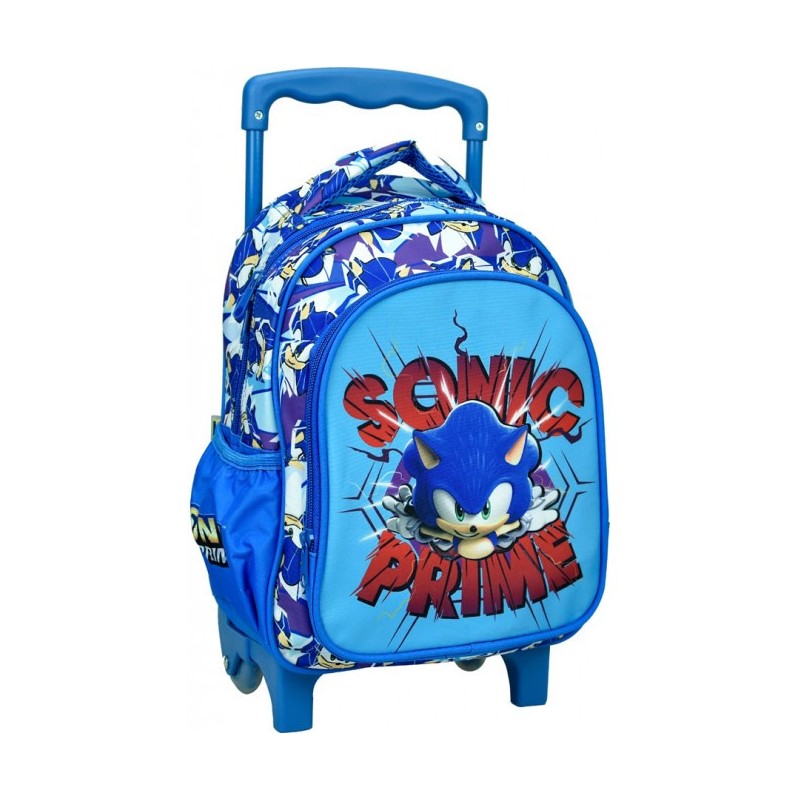 Sonic the Hedgehog Prime Sonic the Hedgehog Rolling Kindergarten Backpack, Bag 30 cm