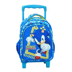 Sonic the Hedgehog Rush Sonic the Hedgehog rolling kindergarten backpack, 30 cm bag