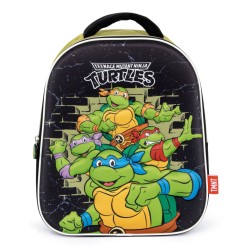 Sac à dos Power 3D Tortues Ninja Teenage Mutant Ninja Turtles, sac 32 cm