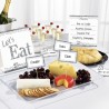 Anniversary 25th Anniversary, decorative stick and food card set of 12