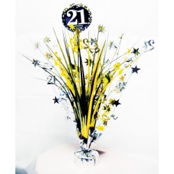 Happy Birthday Happy Birthday Gold 21 Table Decoration 45.7 cm