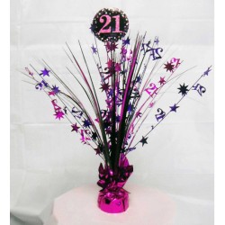 Happy Birthday Happy Birthday Pink 21 Table Decoration 45.7 cm