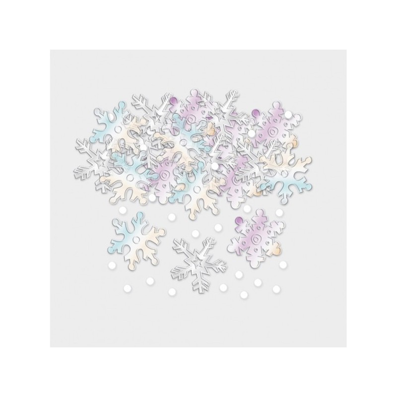 Christmas Snowflake Confetti