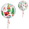 Christmas Christmas, i Globe Foil Balloon 40 cm