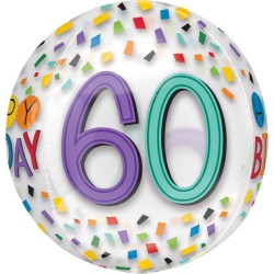 Happy Birthday Happy Birthday 60 Balloon Foil 40 cm