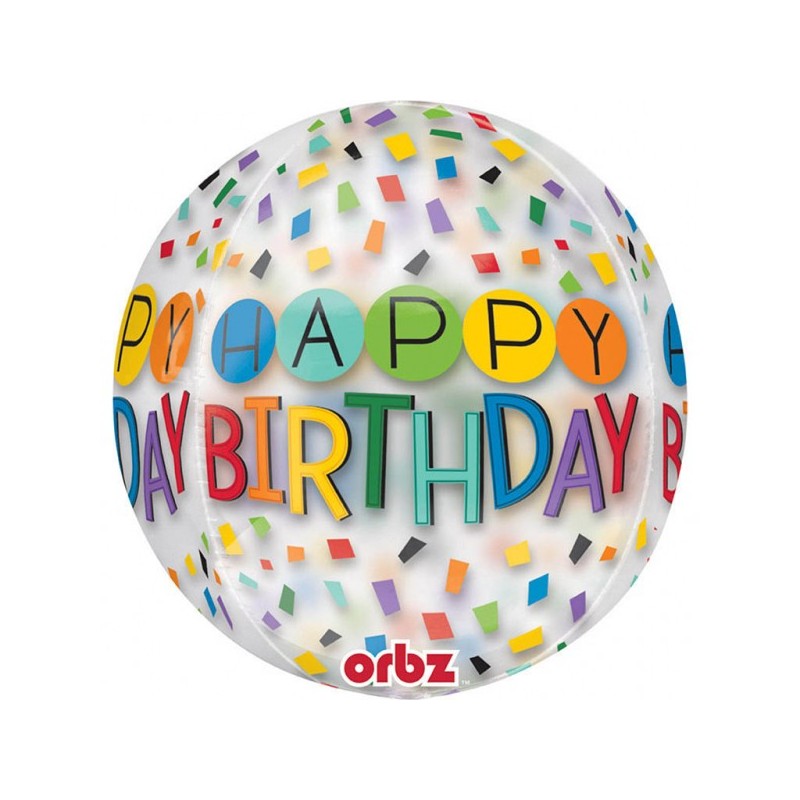 Happy Birthday Happy Birthday Foil Balloon 40 cm