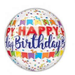 Happy Birthday Happy Birthday balloon foil 40 cm