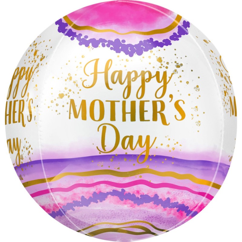 Mother Happy Mother's Day, Sphere Foil Balloon 40 cm