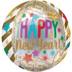 Happy New Year Happy New Year Foil Balloon 40 cm