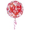 Love I love You, I Love You Foil Balloon 40 cm