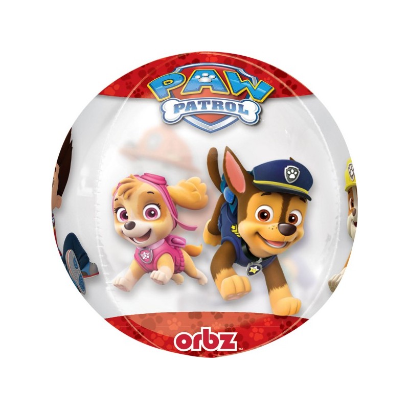 Paw Patrol round foil balloon