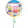 Peppa Pig round foil balloon