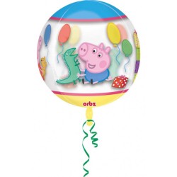 Peppa Pig round foil balloon