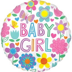 Baby Girl foil balloon 43 cm