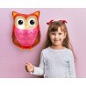 Ballon aluminium animaux hibou 40 cm