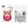 Ballon aluminium animaux hibou 40 cm