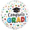 Graduation Colored Star foil balloon 43 cm