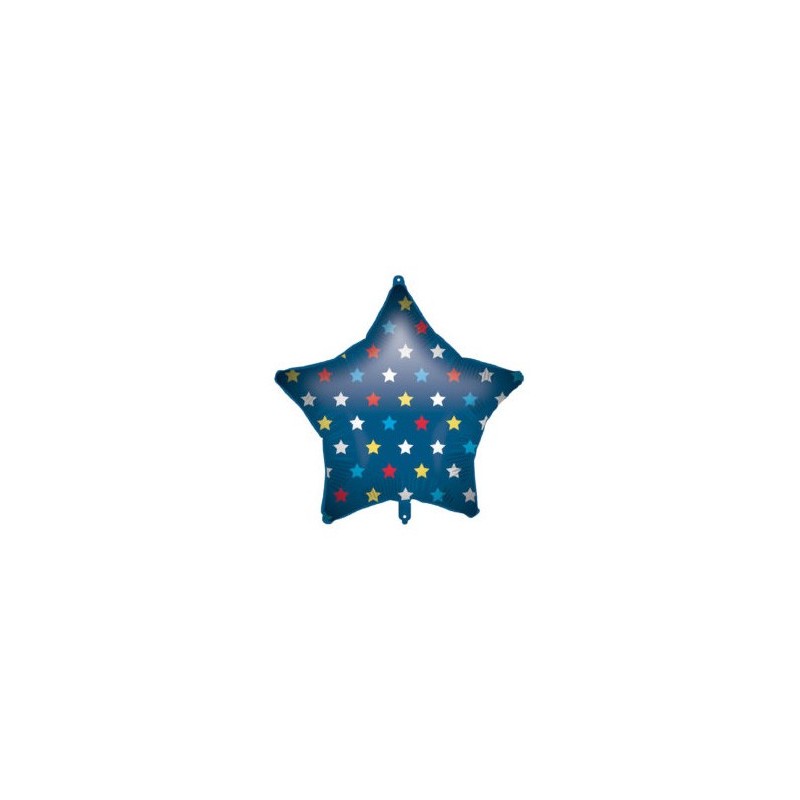 Star Blue Star foil balloon 46 cm