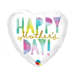 Mother Watercolor Happy Mother's Day foil balloon 46 cm