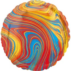 Colour Colorful Circle, Foil Balloon 43 cm