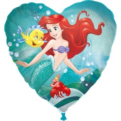 Ballon aluminium Princesse Disney Ariel Curious 46 cm