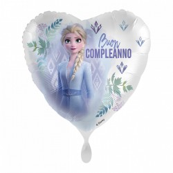 Disney Frozen Elsa Buon Compleanno foil balloon, 43 cm