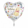 Disney Winnie the Pooh Fun Happy Birthday foil balloon 43 cm