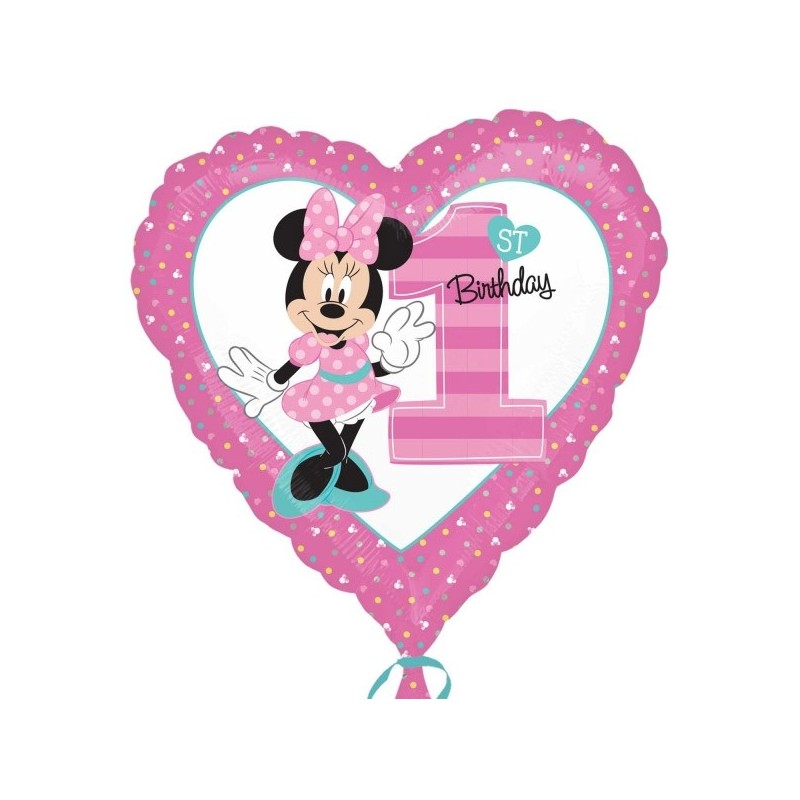 Disney Minnie Pink fólia lufi 43 cm