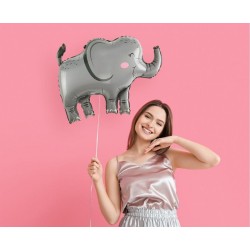 Elephant Grey foil balloon 68 cm