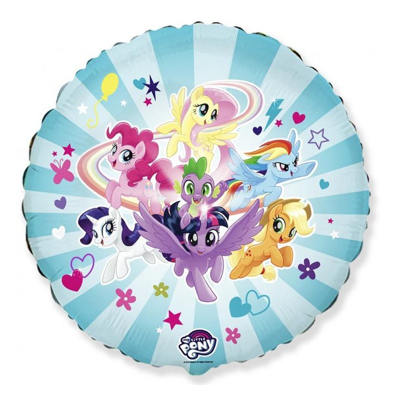 Ballon aluminium My Little Pony Team 45 cm