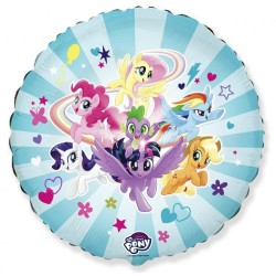 Ballon aluminium My Little Pony Team 46 cm (WP)