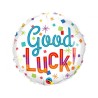 Colour Good Luck Confetti foil balloon 46 cm