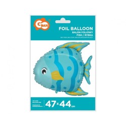 Ballon aluminium poisson 47 cm