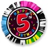 Happy Birthday Pattern Happy Birthday 5th Birthday Foil Balloon 48 cm