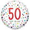 Happy Birthday Happy Birthday 50 foil balloon 43 cm