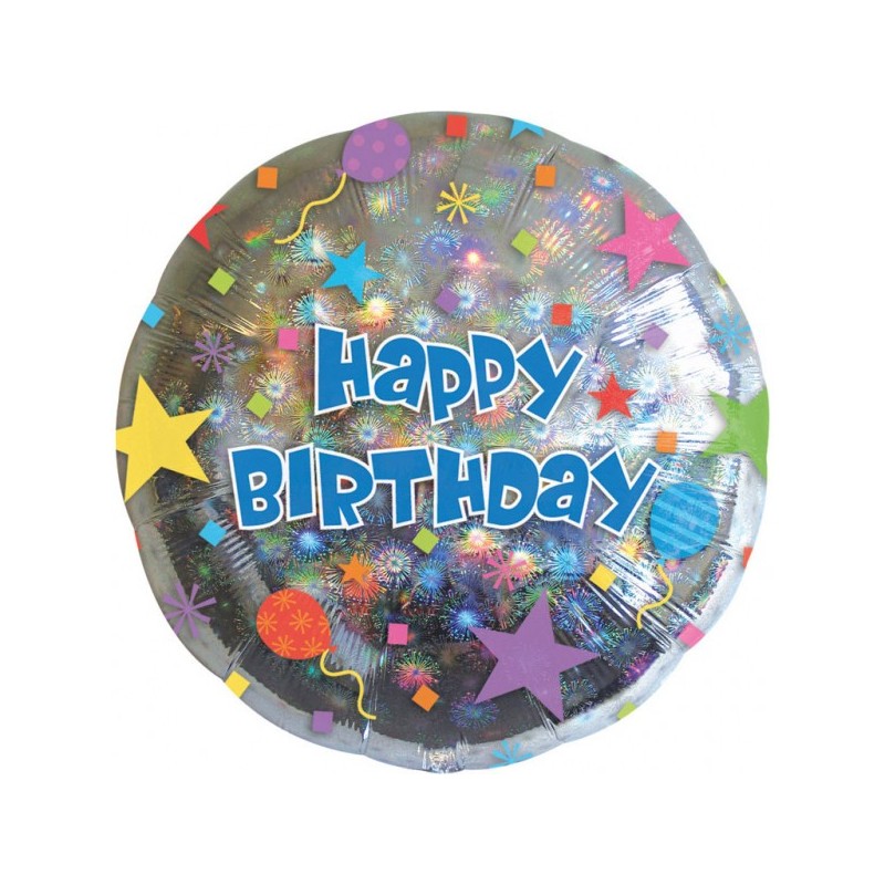 Happy Birthday Happy Birthday Confetti foil balloon 45 cm