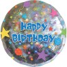 Happy Birthday Happy Birthday Confetti foil balloon 45 cm