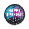 Gamer Happy Birthday Controller foil balloon 46 cm (WP)