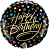 Happy Birthday Happy Birthday Dots foil balloon 46 cm