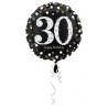 Happy Birthday Gold Happy Birthday 30 Foil Balloon 43 cm