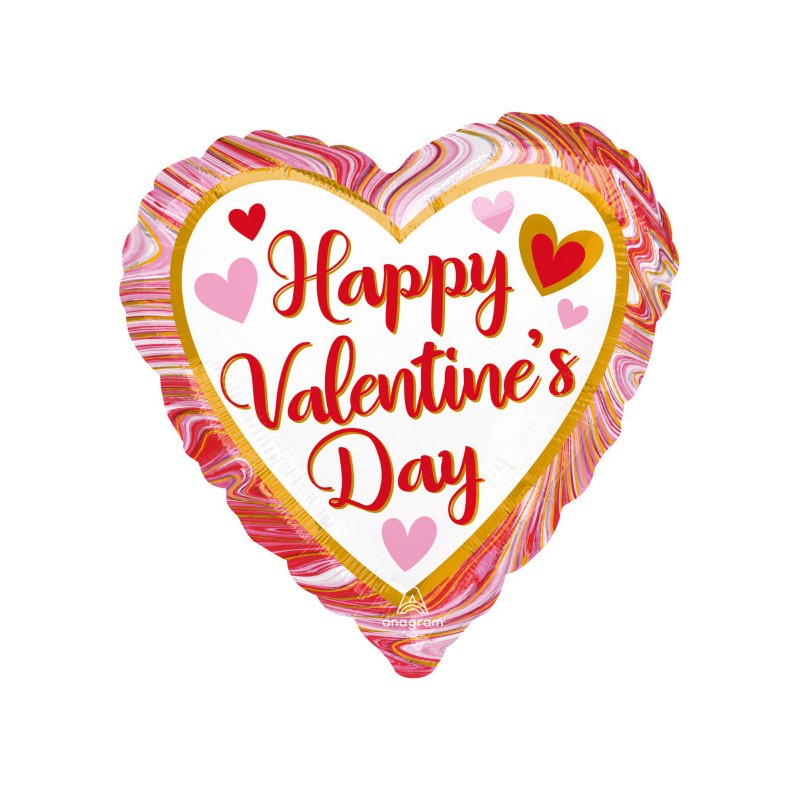 Love Happy Valentine's Day foil balloon 43 cm